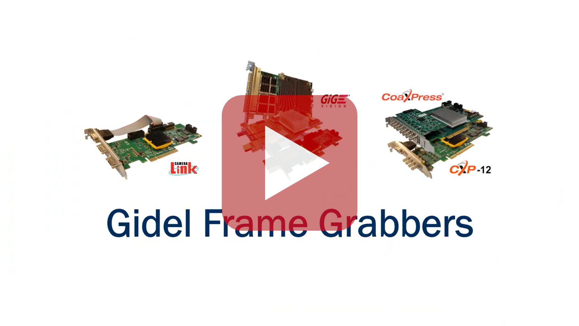 Gidel Frame grabbers introduction - Embedded World 2022