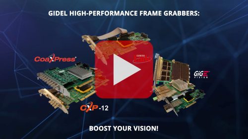Gidel frame grabbers for high-bandwidth image acquisition