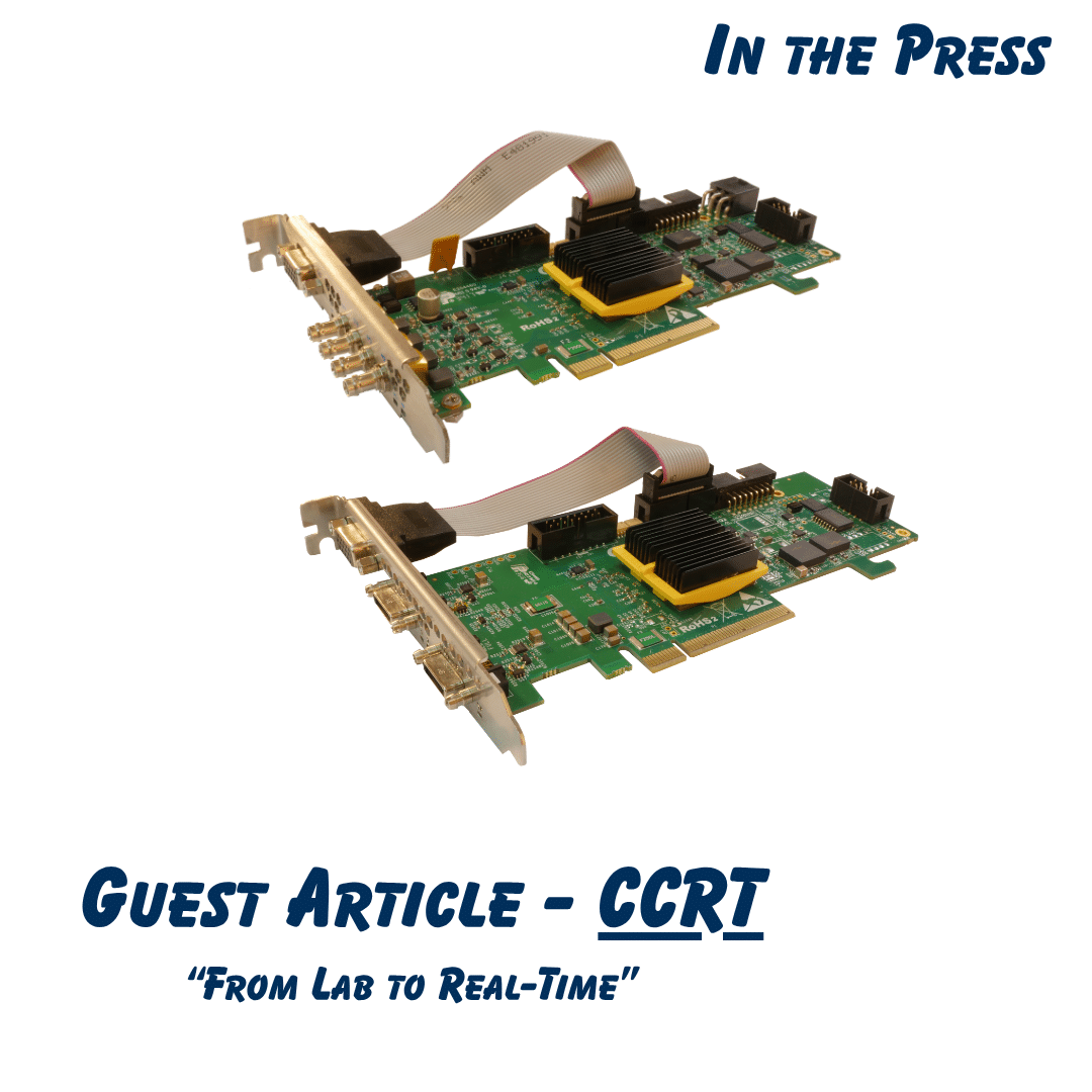Concurrent Real-Time (Guest Article) – From Lab to Real-Time with Camera Simulation