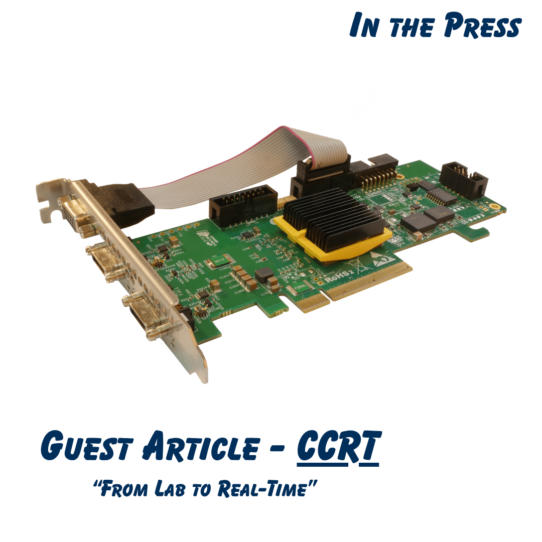 Concurrent Real-Time (Guest Article) – From Lab to Real-Time with Camera Simulation