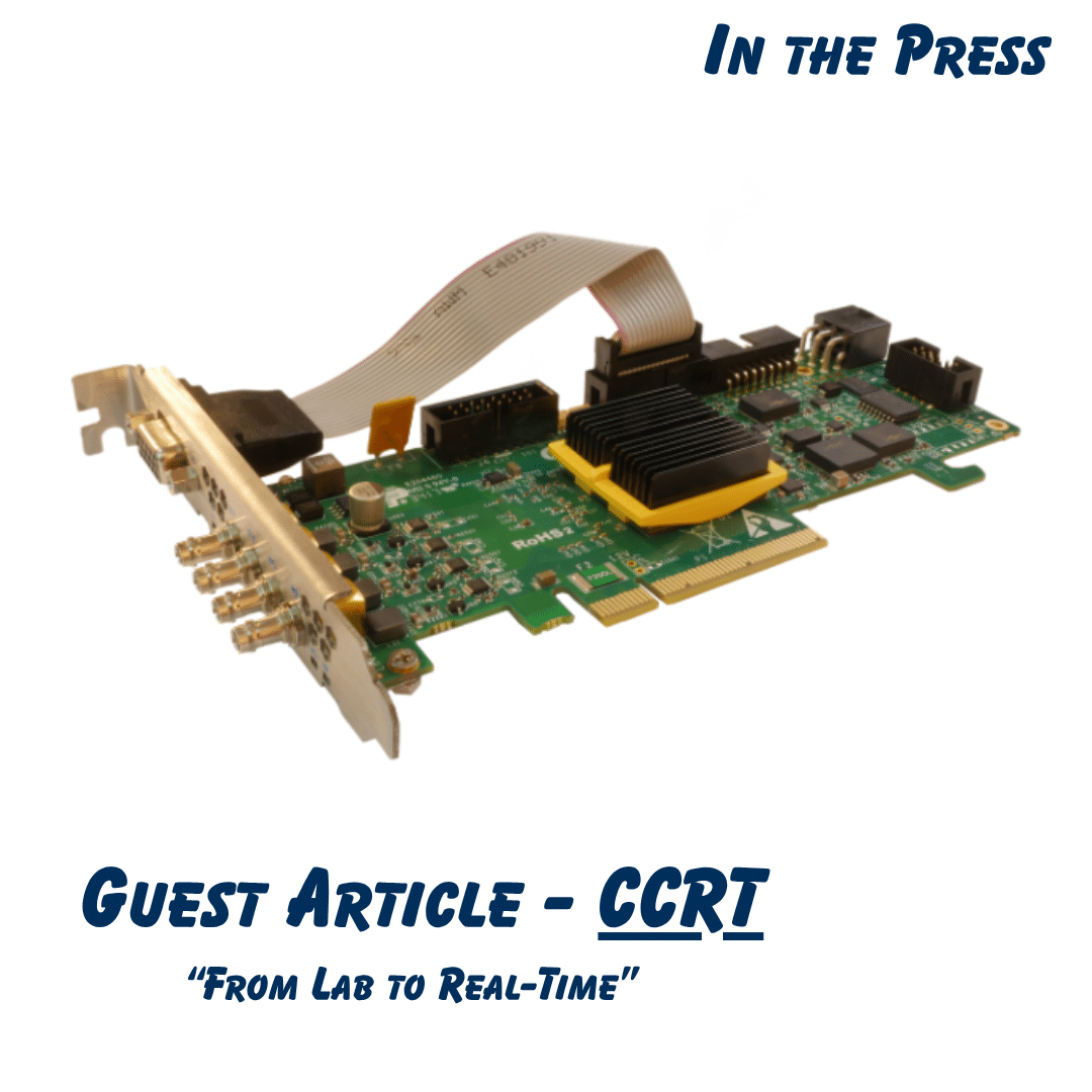 Concurrent Real-Time (Guest Article) – From Lab to Real-Time with Camera Simulation