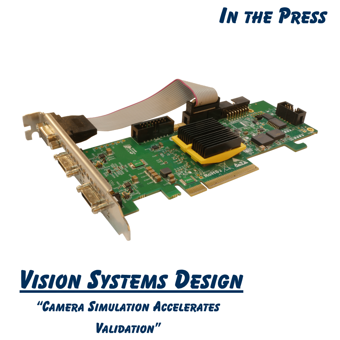 VSD – How to Accelerate Image Processing Development with Camera Simulation