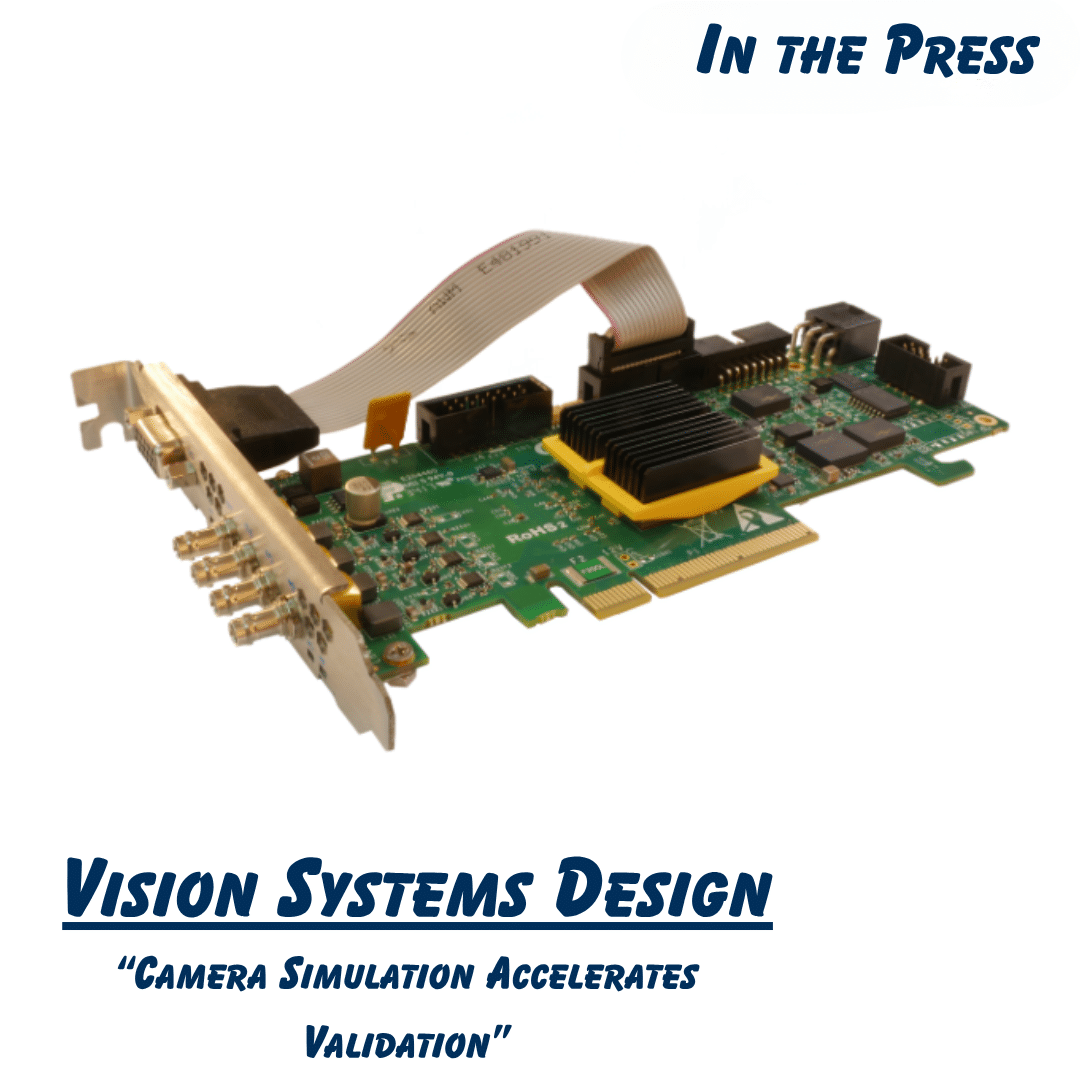 VSD – How to Accelerate Image Processing Development with Camera Simulation