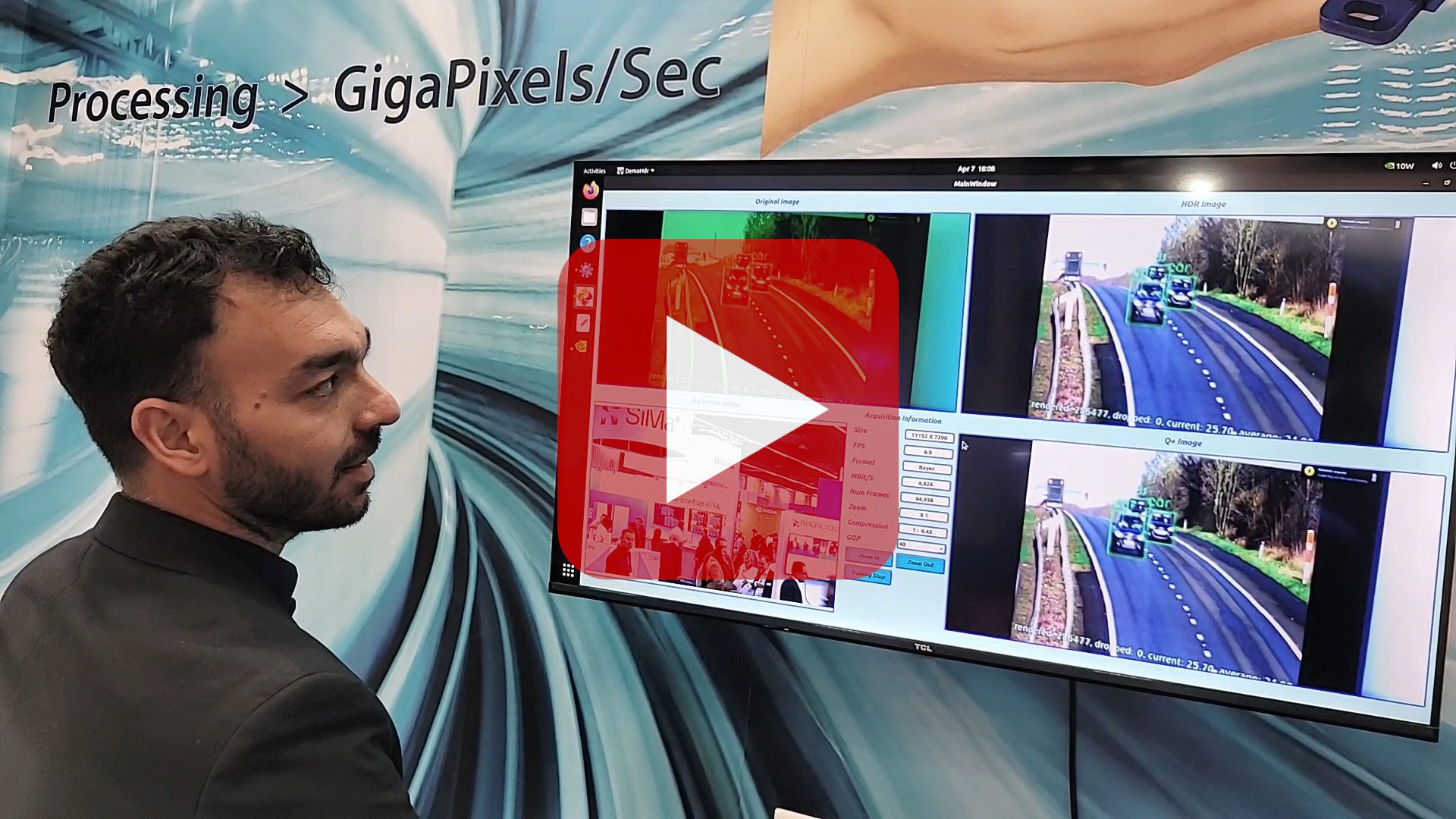 FantoVision Demo at the Embedded World 2024 show