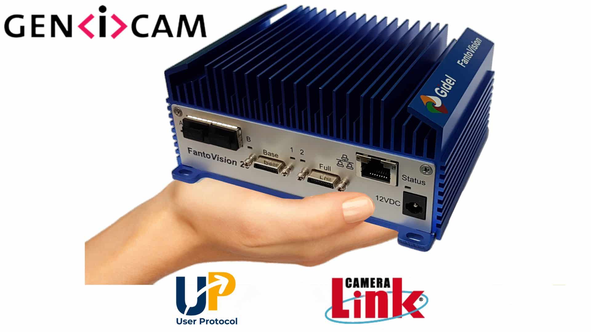 Gidel FantoVision20-CL: NVIDIA Jetson + Camera Link FPGA Frame Grabber for imaging and vision applications