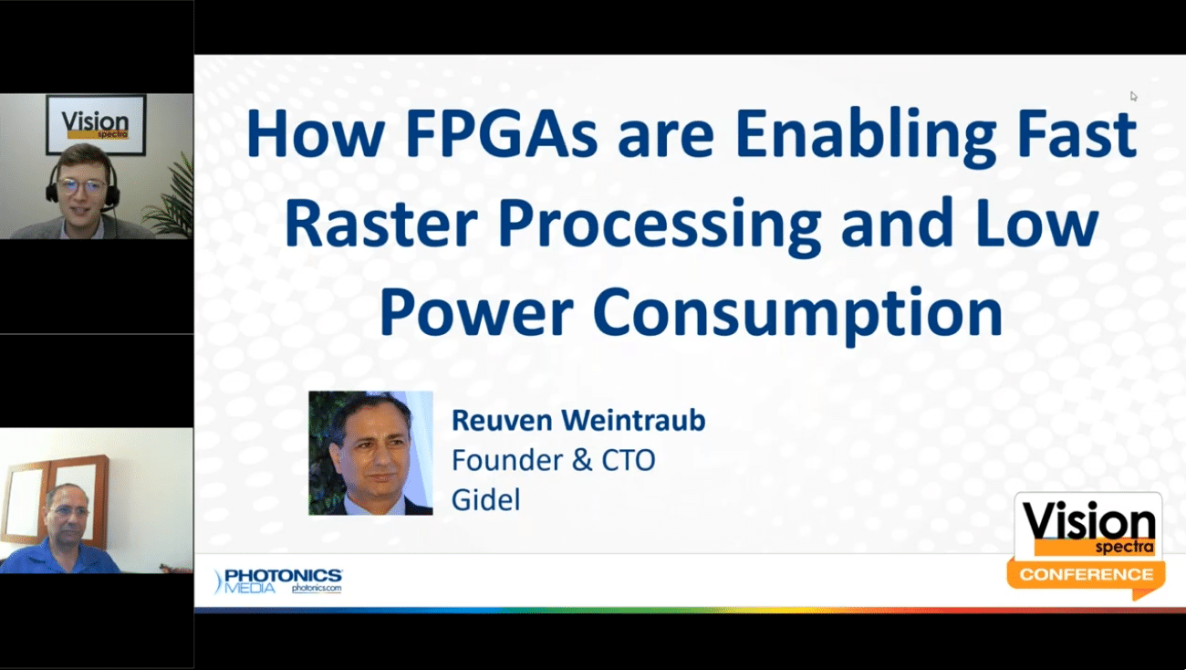 Gidel's FPGA Giga+ Pixel per second with Low Power - VSC 2023