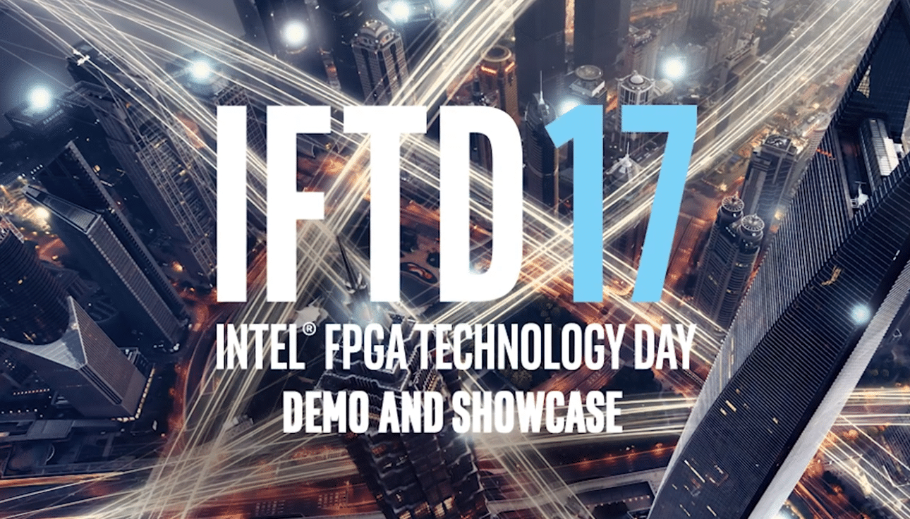 Gidel InfiniVision Demo at Intel FPGA Technology Day Japan