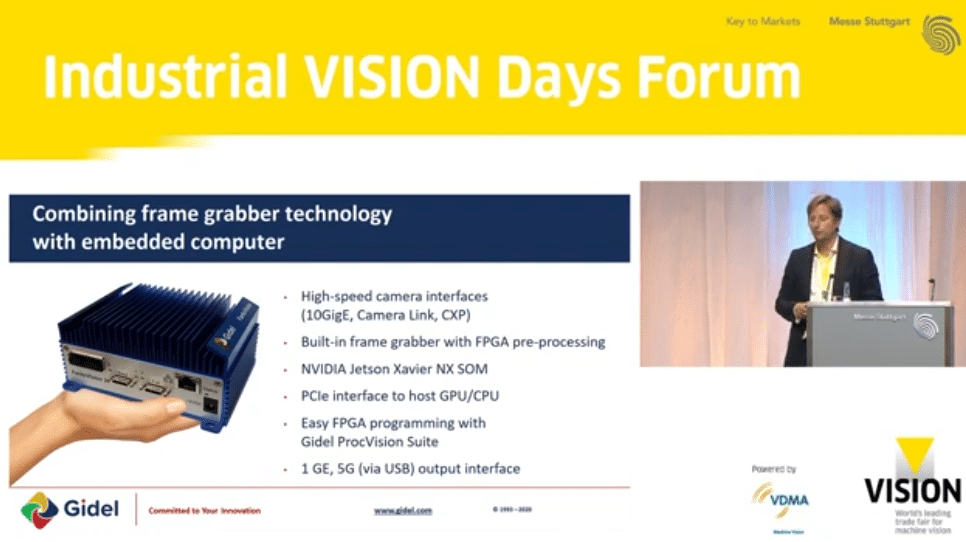 Overcoming bandwidth limitations of vision on the edge with heterogeneous Embedded Computer Vision systems - Vision Show 2021